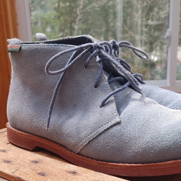 Incredible blue suede desert boots! - Picture 4 of 14